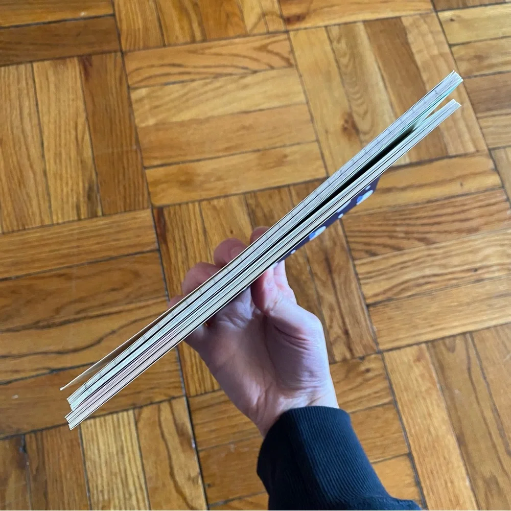 Two Thin Seal Print Notebooks